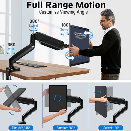 Redragon GMK914 OMBRA Single Monitor Mount - Image 4
