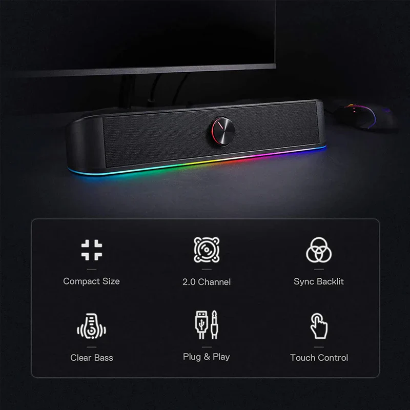 Redragon GS560 Adiemus Gaming Speaker - Image 7