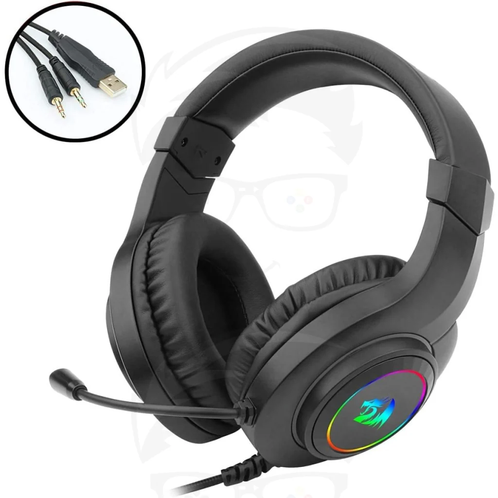 Redragon Hylas H260 RGB Gaming Headset - Black - Image 3