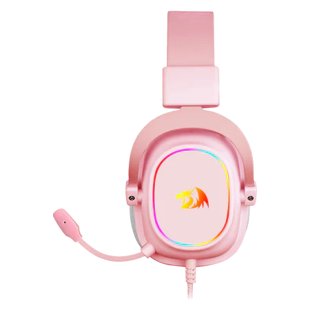 Redragon H510 Zeus-X RGB Wired Gaming Headset - Pink - Image 2