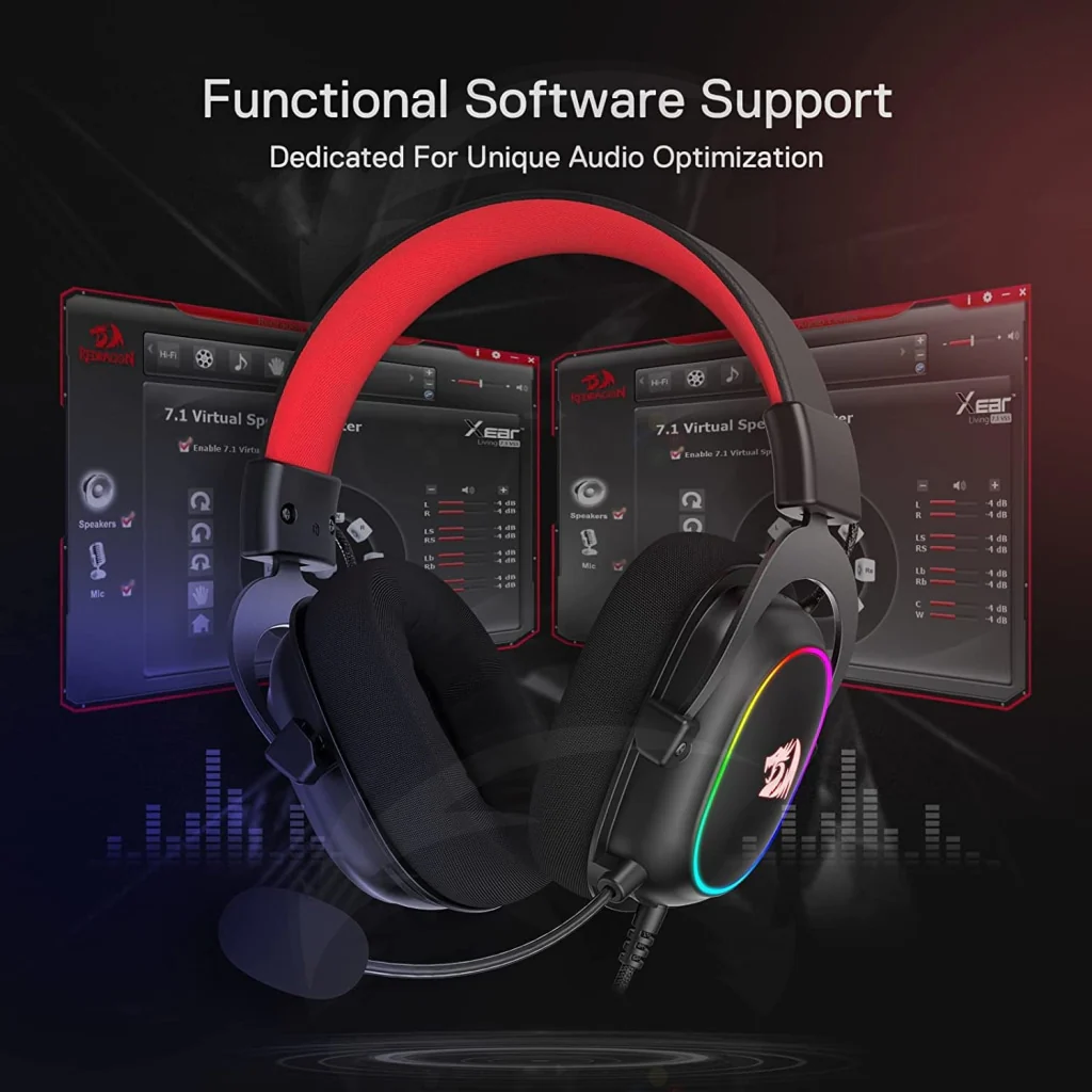 Redragon Zeus X H510-RGB Wired Surround Sound Gaming Headset - Image 10