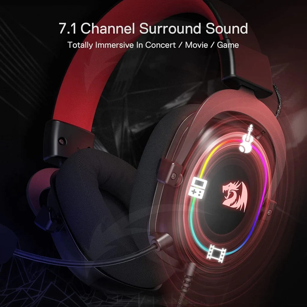 Redragon Zeus X H510-RGB Wired Surround Sound Gaming Headset - Image 5