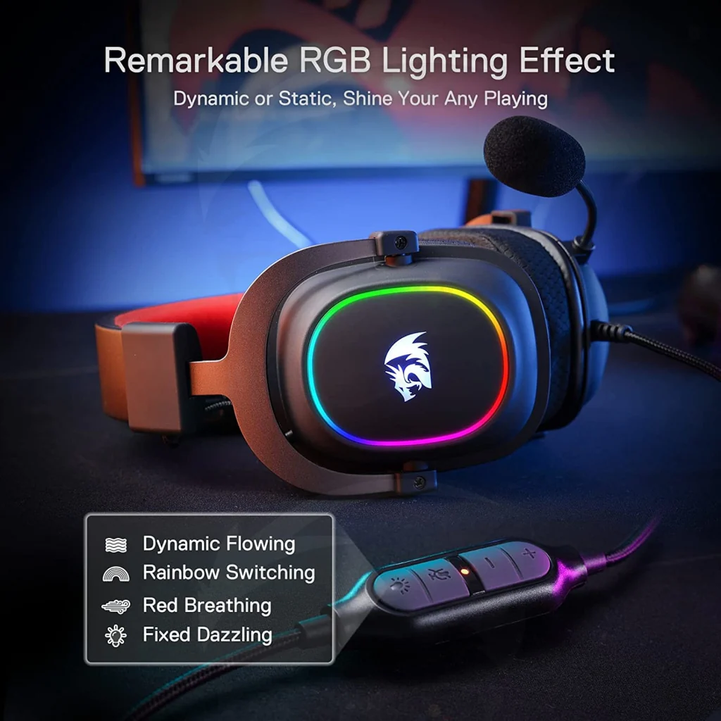 Redragon Zeus X H510-RGB Wired Surround Sound Gaming Headset - Image 6