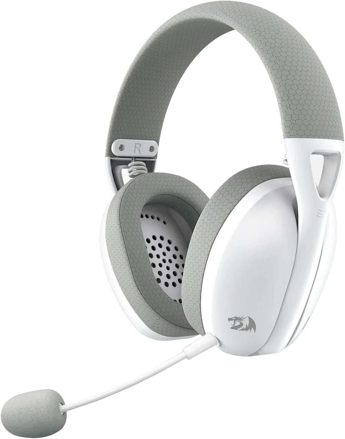 Redragon IRE Pro BT/Wireless Light Weight Gaming Headset - White