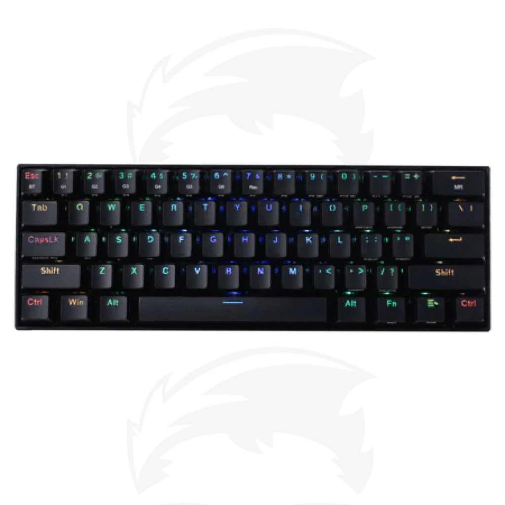 Redragon K530 PRO Draconic 60% RGB Wireless Mechanical Keyboard Black