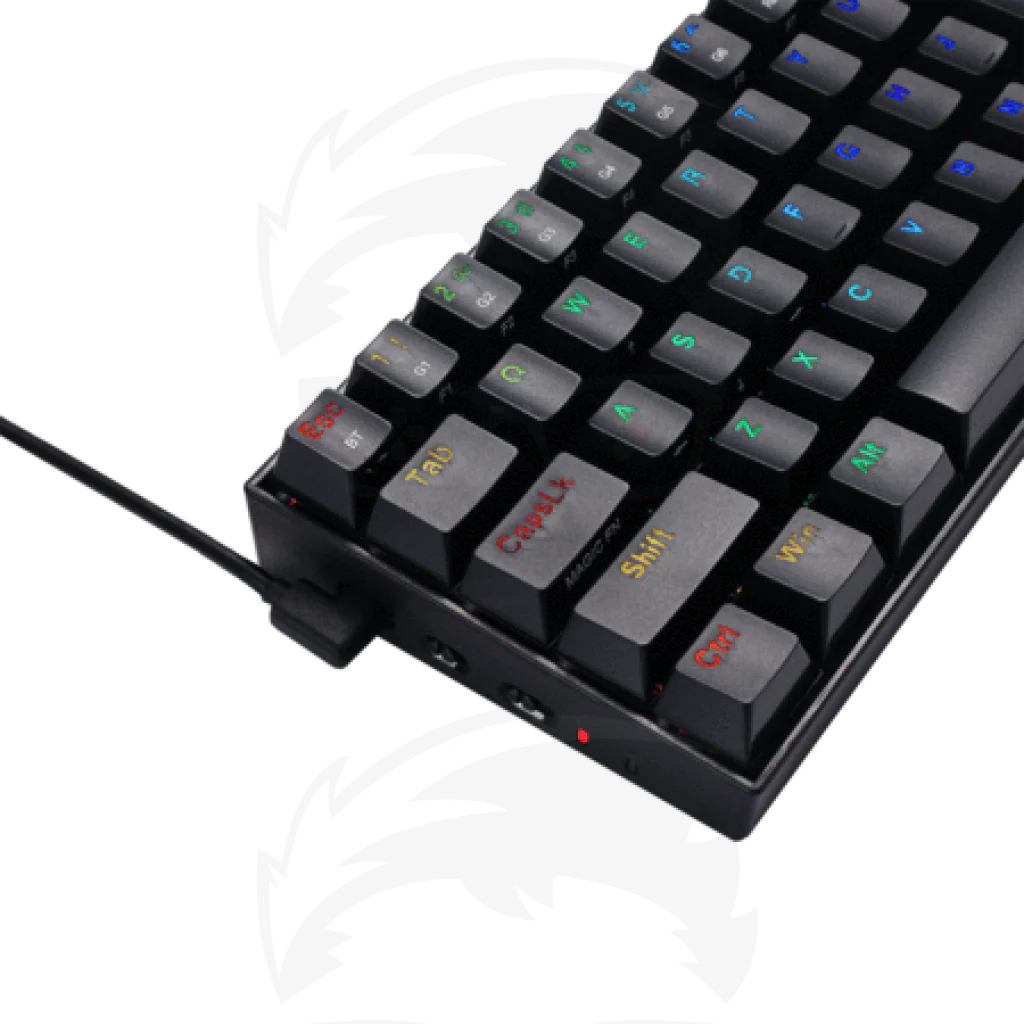 Redragon K530 PRO Draconic 60% RGB Wireless Mechanical Keyboard Black - Image 3