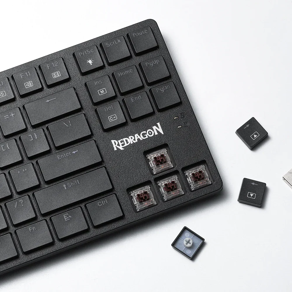 Redragon K539 Anubis 80% Wireless RGB Mechanical Keyboard - Image 4