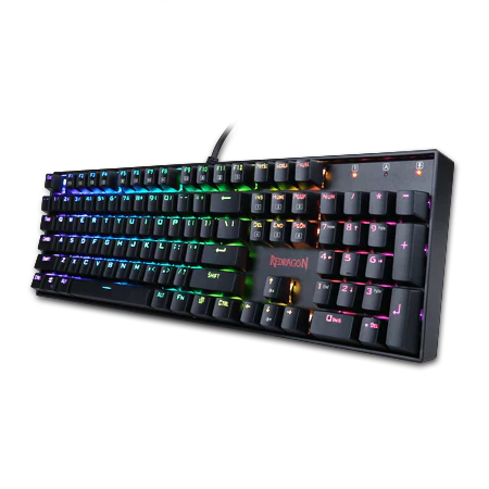 Redragon K551RGB-1 MITRA Wired Mechanical Gaming Keyboard (BL-SW) - Black