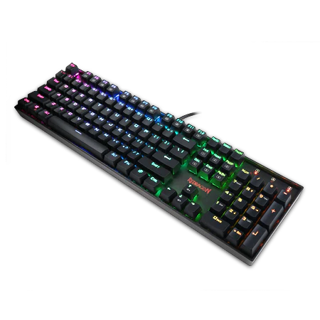 Redragon K551RGB-1 MITRA Wired Mechanical Gaming Keyboard (BL-SW) - Black - Image 2
