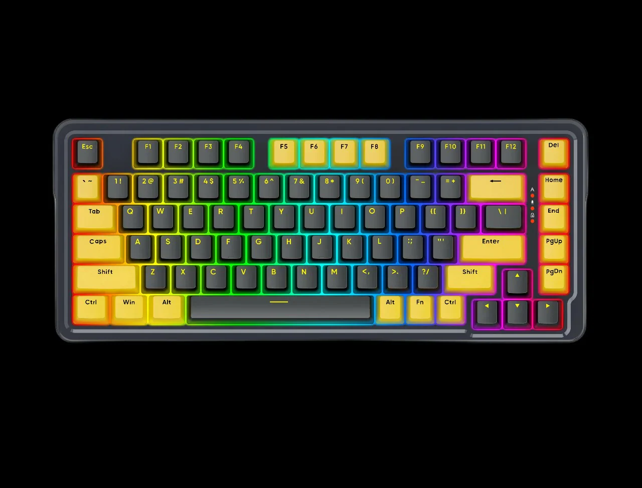 Redragon ELF K649 78% Wired Gasket RGB Mechanical Gaming Keyboard