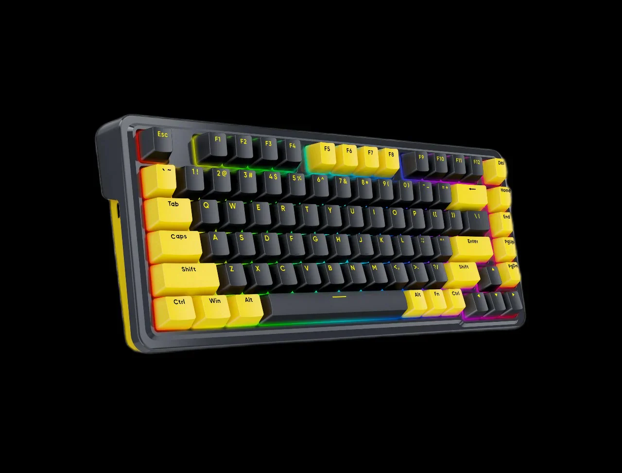 Redragon ELF K649 78% Wired Gasket RGB Mechanical Gaming Keyboard - Image 2
