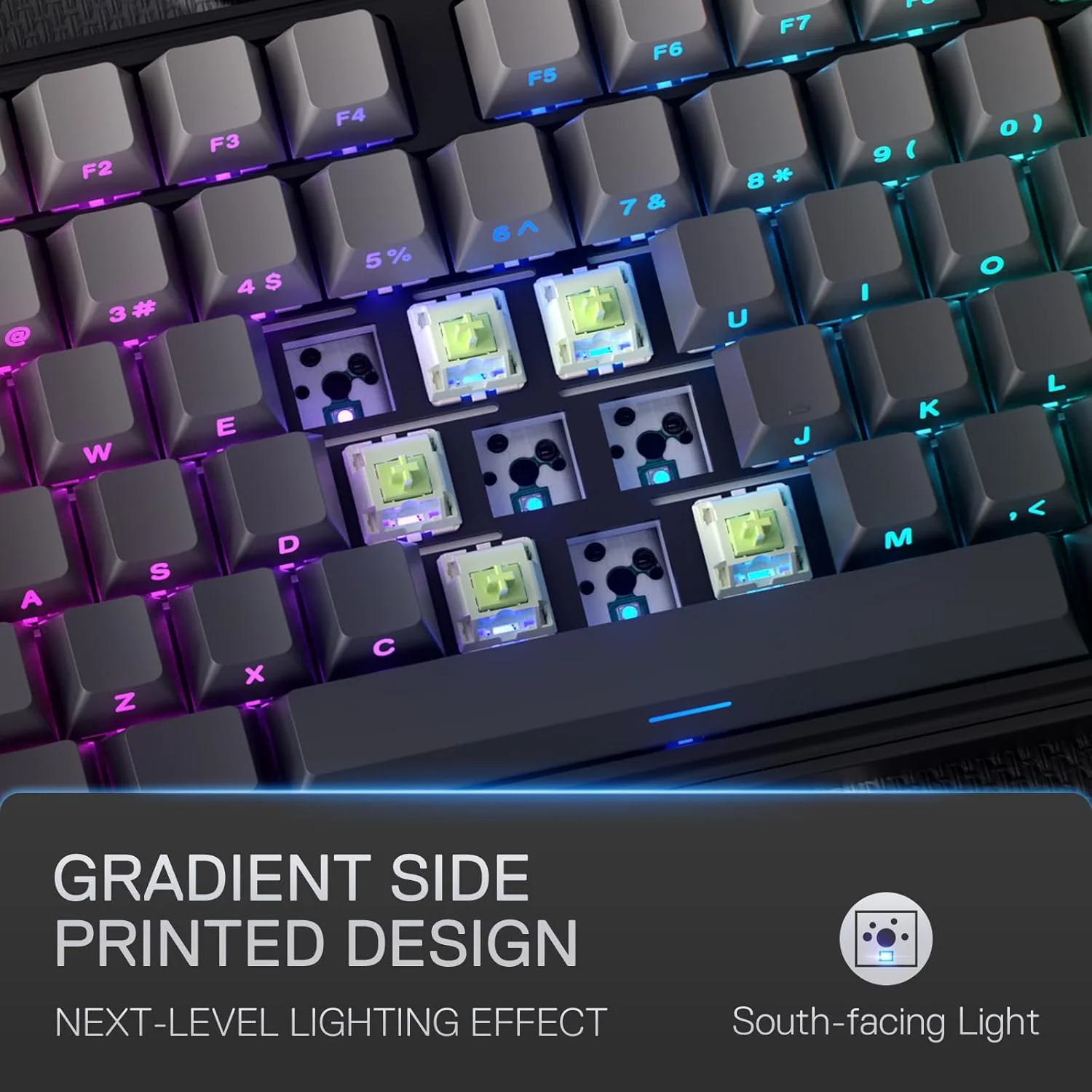 REDRAGON K707 STAR BLADE MAGNETIC KEYBOARD - Image 3