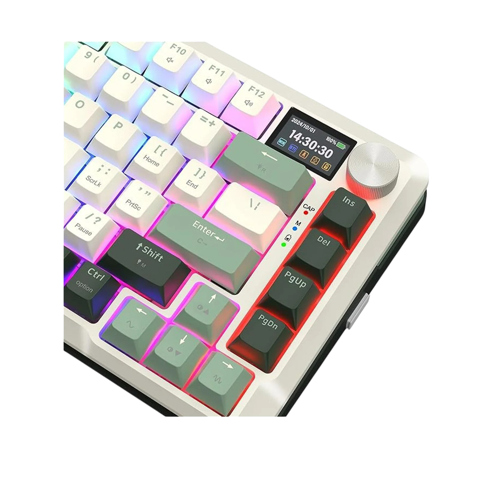 Redragon K708 Pro Wireless (2.4G/Bluetooth/USB) Mechanical Gaming Keyboard - Image 7