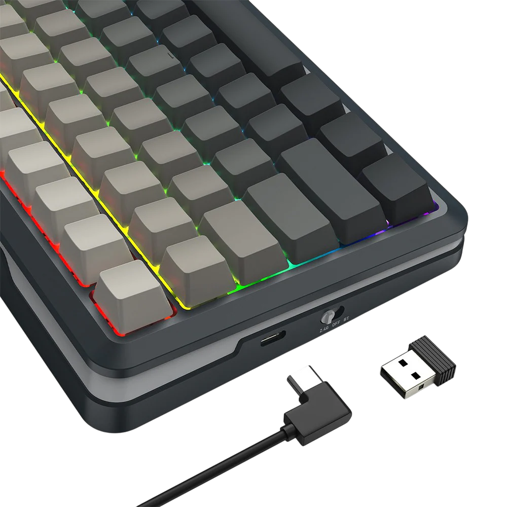 Redragon K708GG-RGB-PRO TKL WILRESS Mechanical Keyboard - Image 5