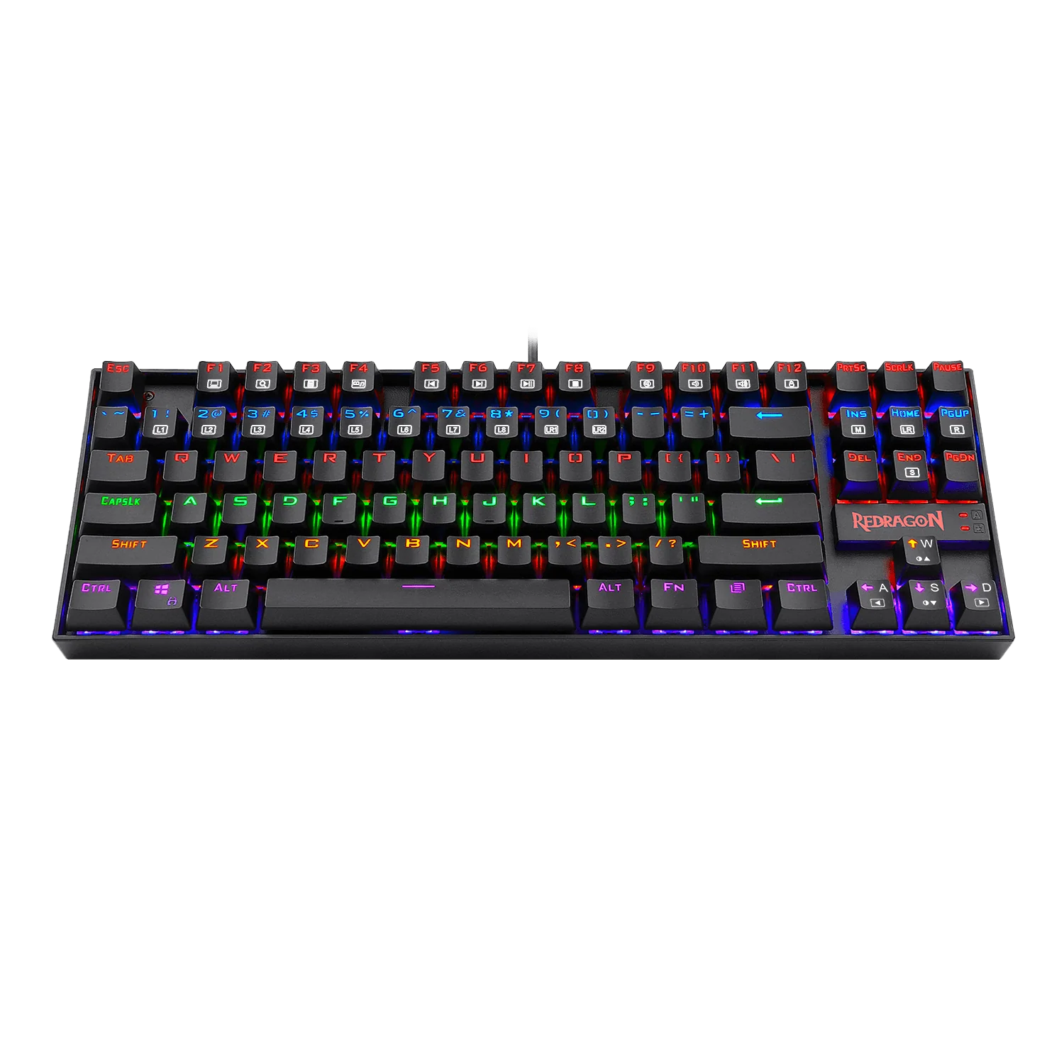 Redragon KUMARA K552 RGB-2 Wired Gaming Keyboard - Black