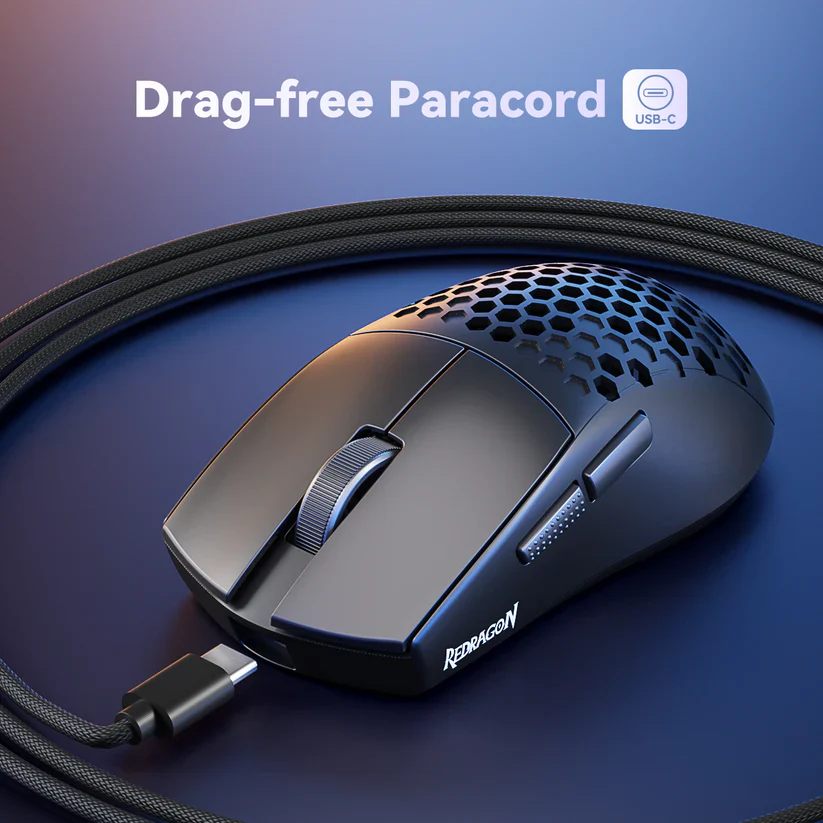Redragon M617-LIT Bludhound Lite Wired Gaming Mouse - Image 2
