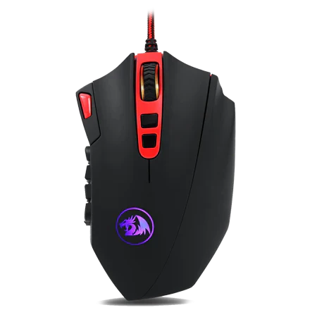 Redragon M901 Perdition 24000DPI MMO Mouse LED RGB Wired Gaming Mouse
