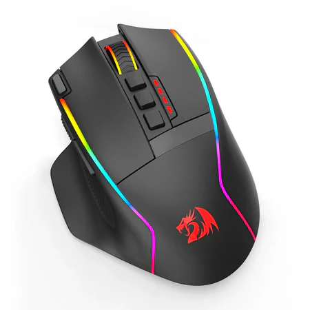 Redragon M915RGB-WL SWAIN Wireless Gaming Mouse - Black - Image 3