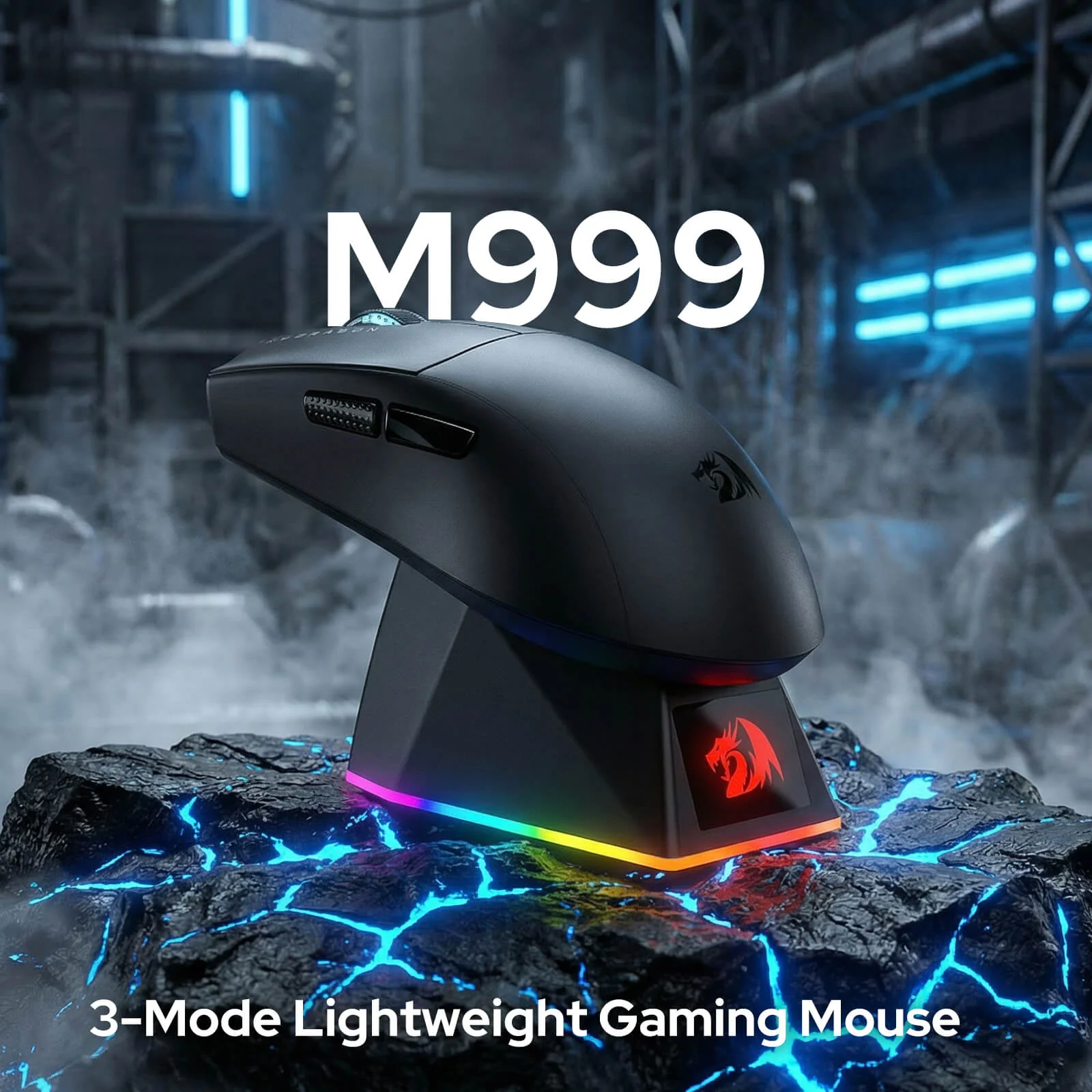 REDRAGON M999 KING ULTRA WIRELESS GAMING MOUSE - Image 7