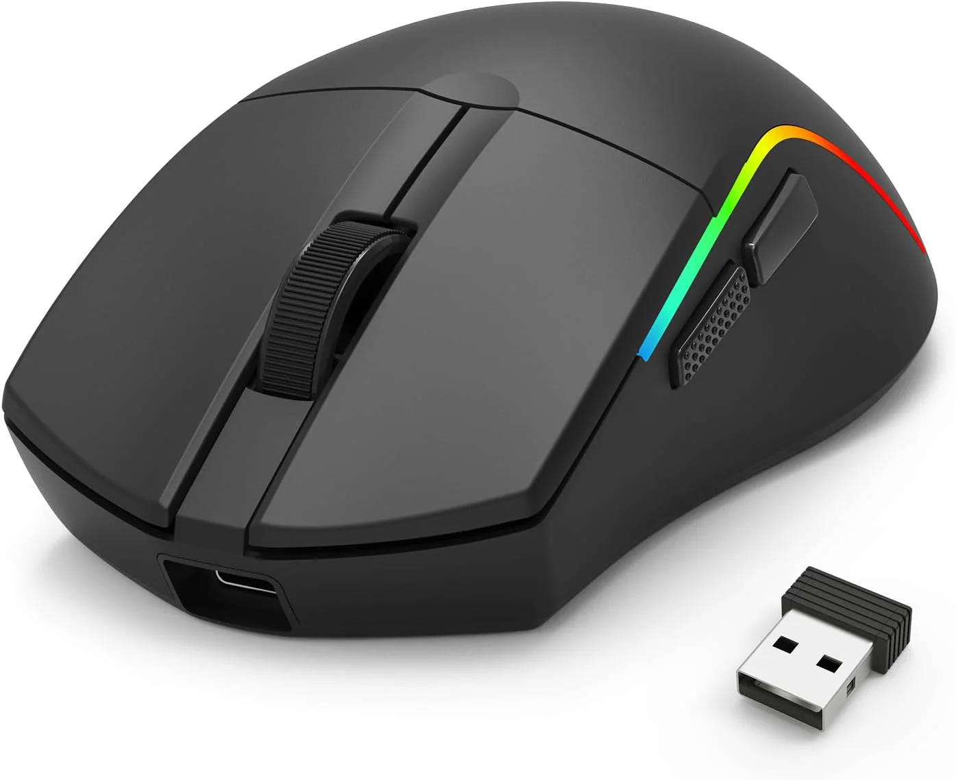 Redragon MCM816-PRO Tri-Mode Wireless Gaming Mouse - Black - Image 6