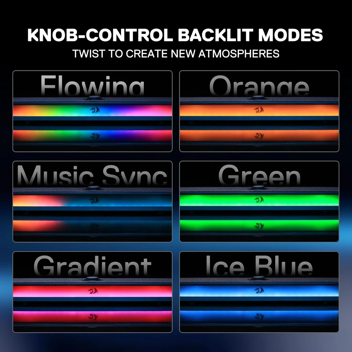 Redragon NEO GS515 RGB Desktop Soundbar - Image 4