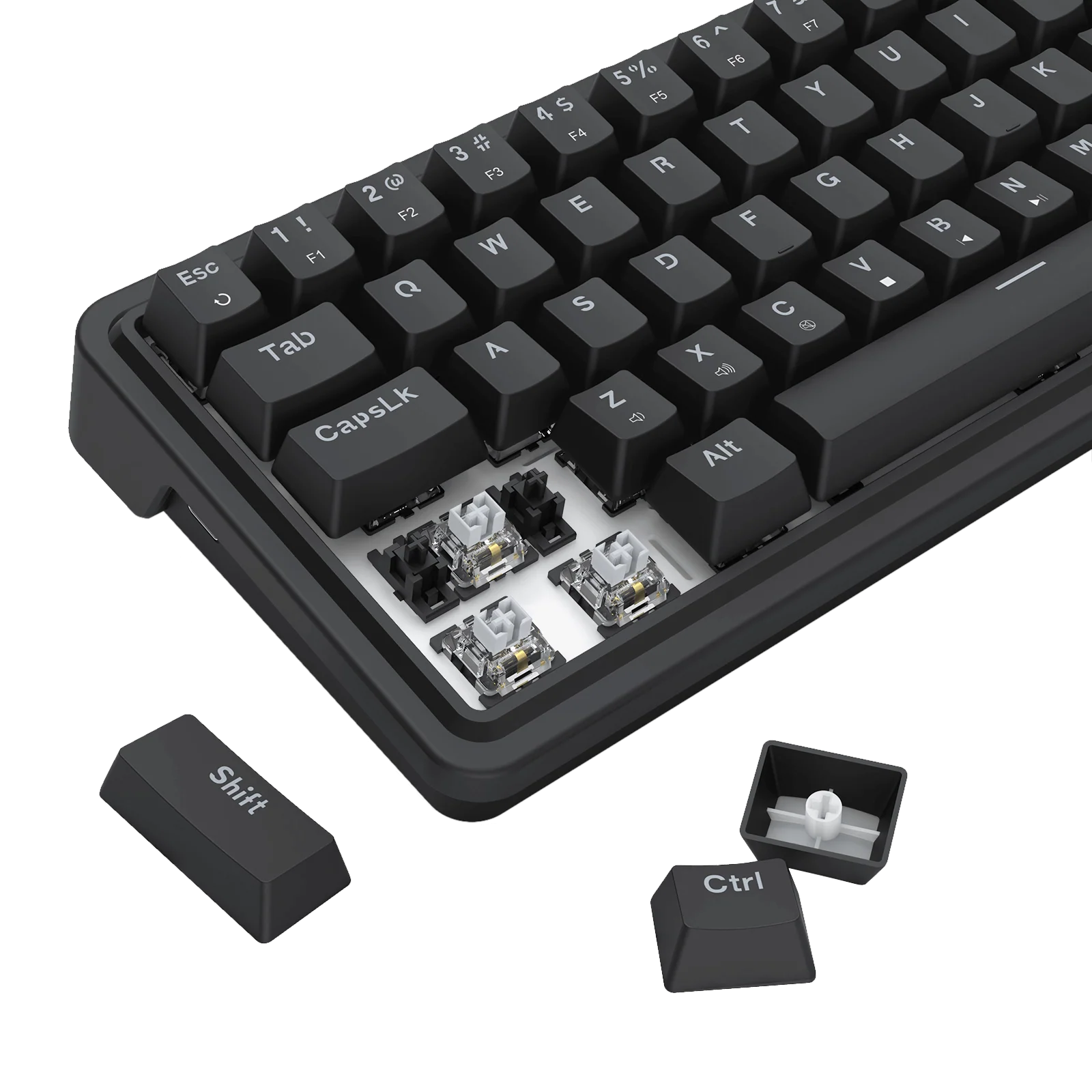 Redragon Nova Wired 60% RGB Hot-Swappable GASKET Mounted Mechanical Keyboard - Image 3