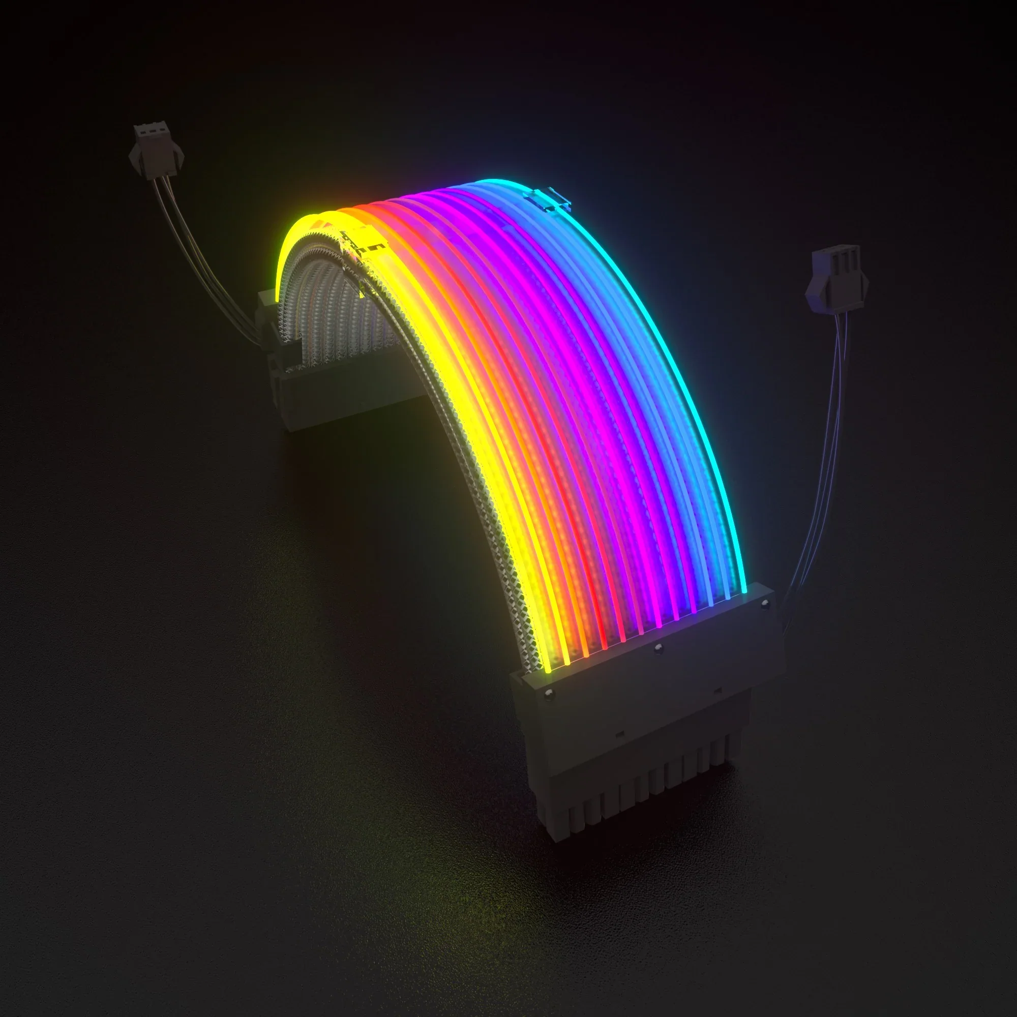 Redragon RD-GCP06 24PIN ARGB Lighting Extension Cable - Image 3