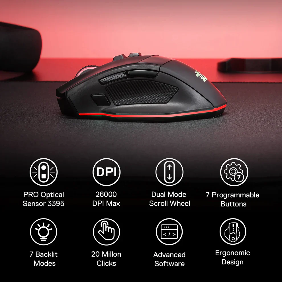 Redragon RIND M813-RGB Gaming Mouse - Image 7