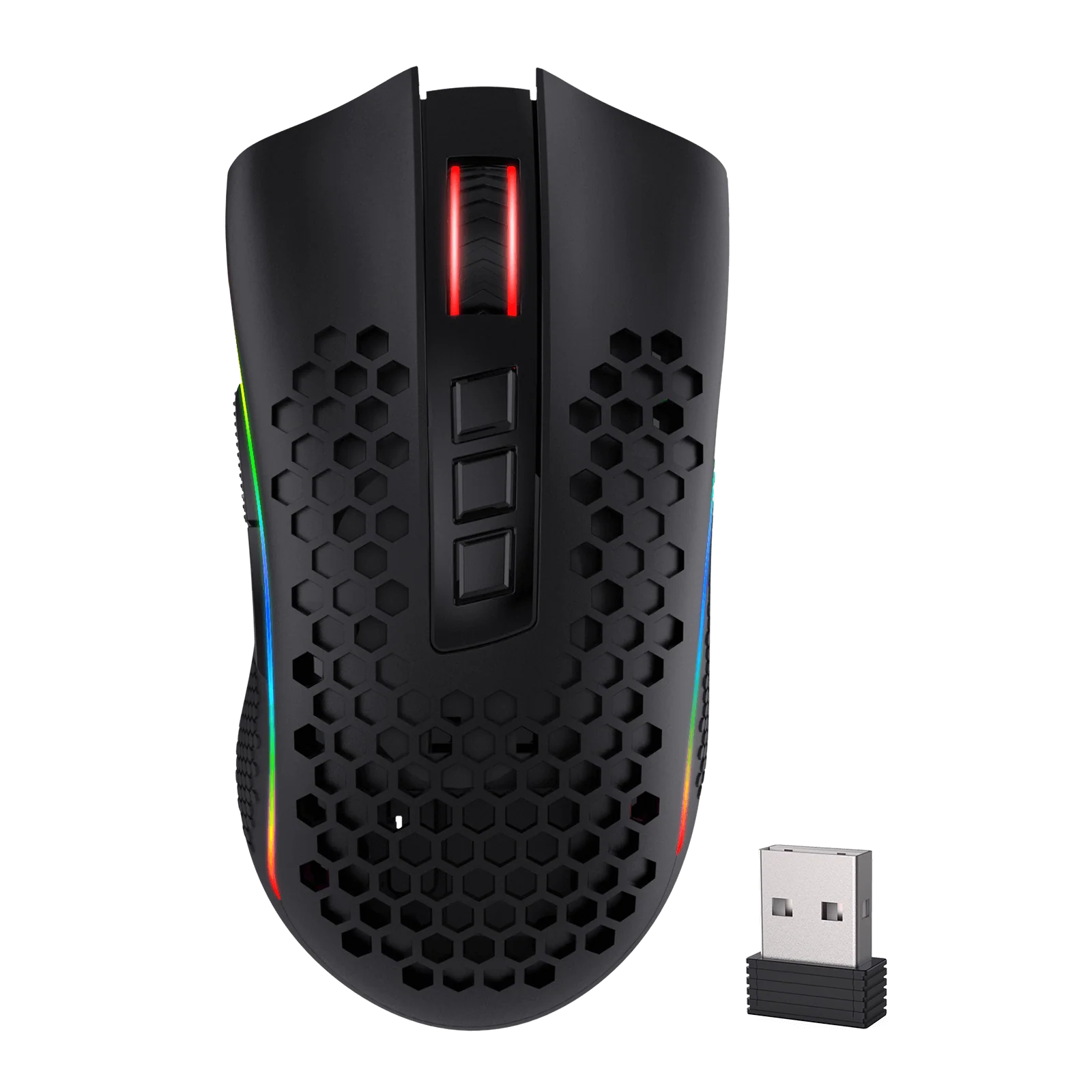 REDRAGON STORM PRO M808 RGB Wireless Gaming Mouse - Image 11