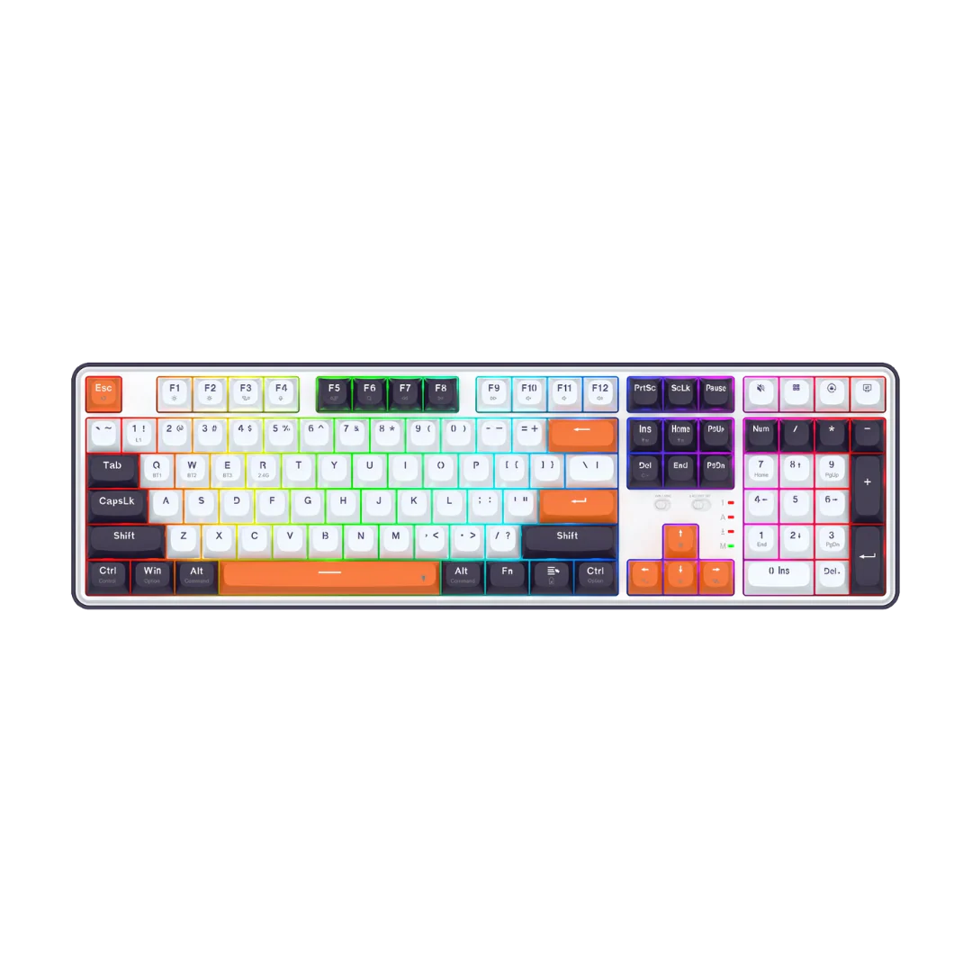 REDRAGON WYVERN PRO K689WBO-RGB-PRO WIRELESS KEYBOARD