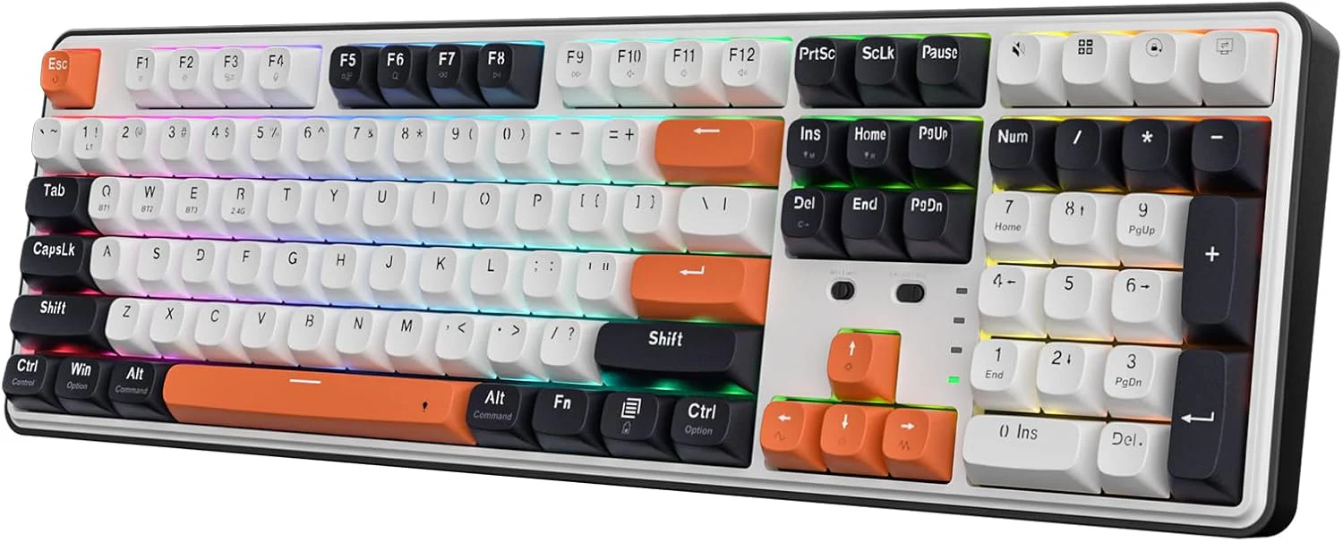 REDRAGON WYVERN PRO K689WBO-RGB-PRO WIRELESS KEYBOARD - Image 2