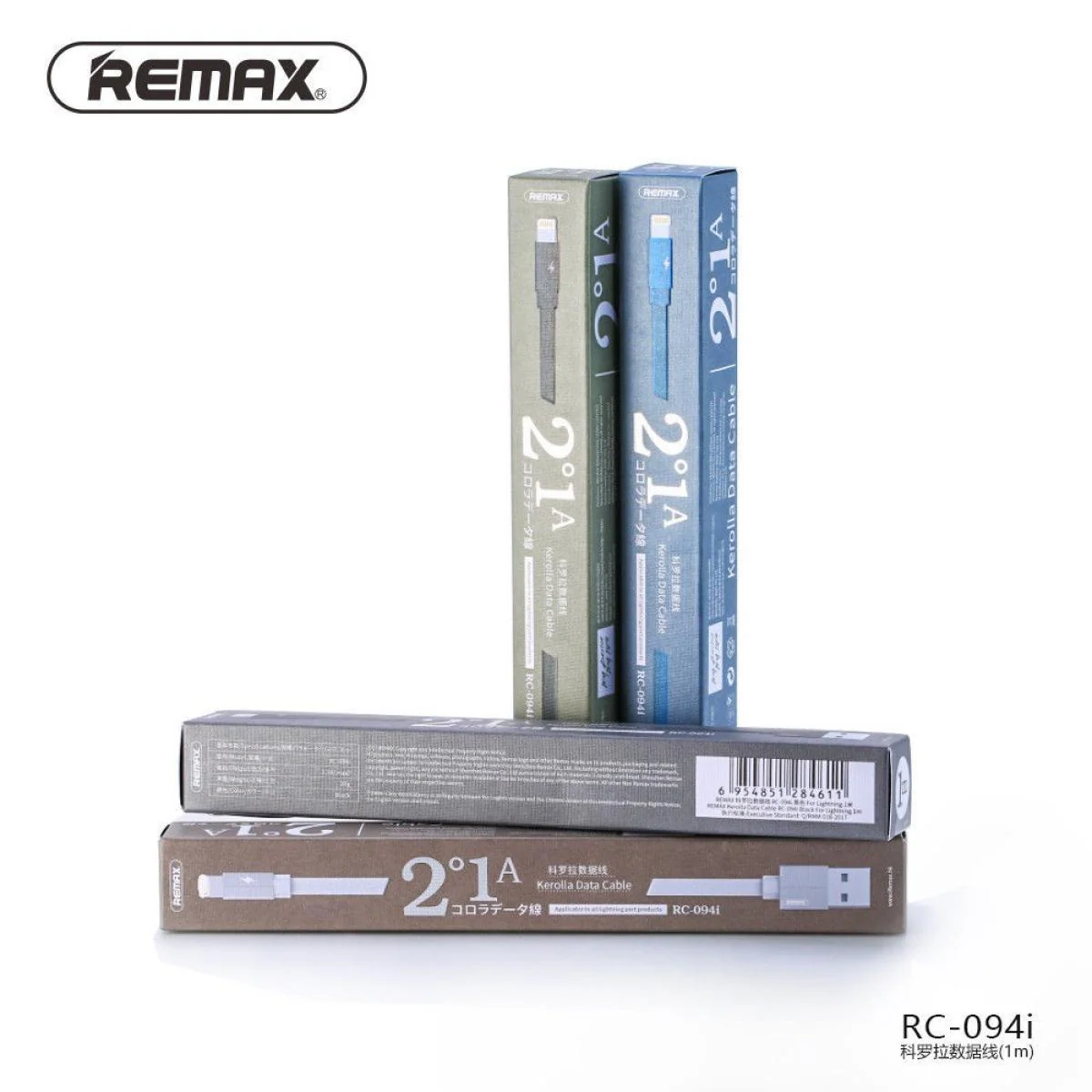 Remax RC-094I Data & Power Cable For Iphone-1M - Image 2