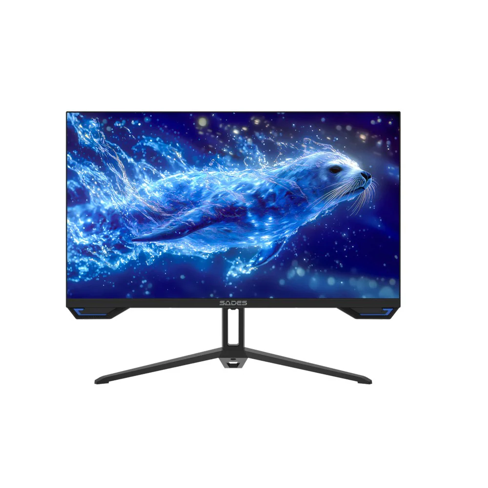 Sades Al-Sealion 27" FHD Fast IPS HDMI 2.1 120Hz Flat Gaming Monitor - Black