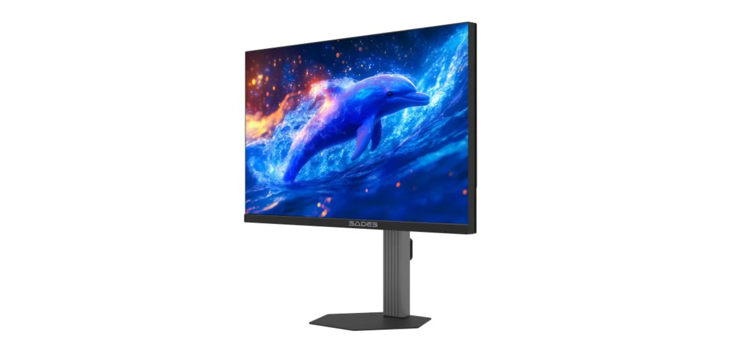 Sades BN-Dolphin SA-F01Q27, 27" QHD (2K) 2560x1440, 200Hz, IPS, Flat Gaming Monitor - Black - Image 2