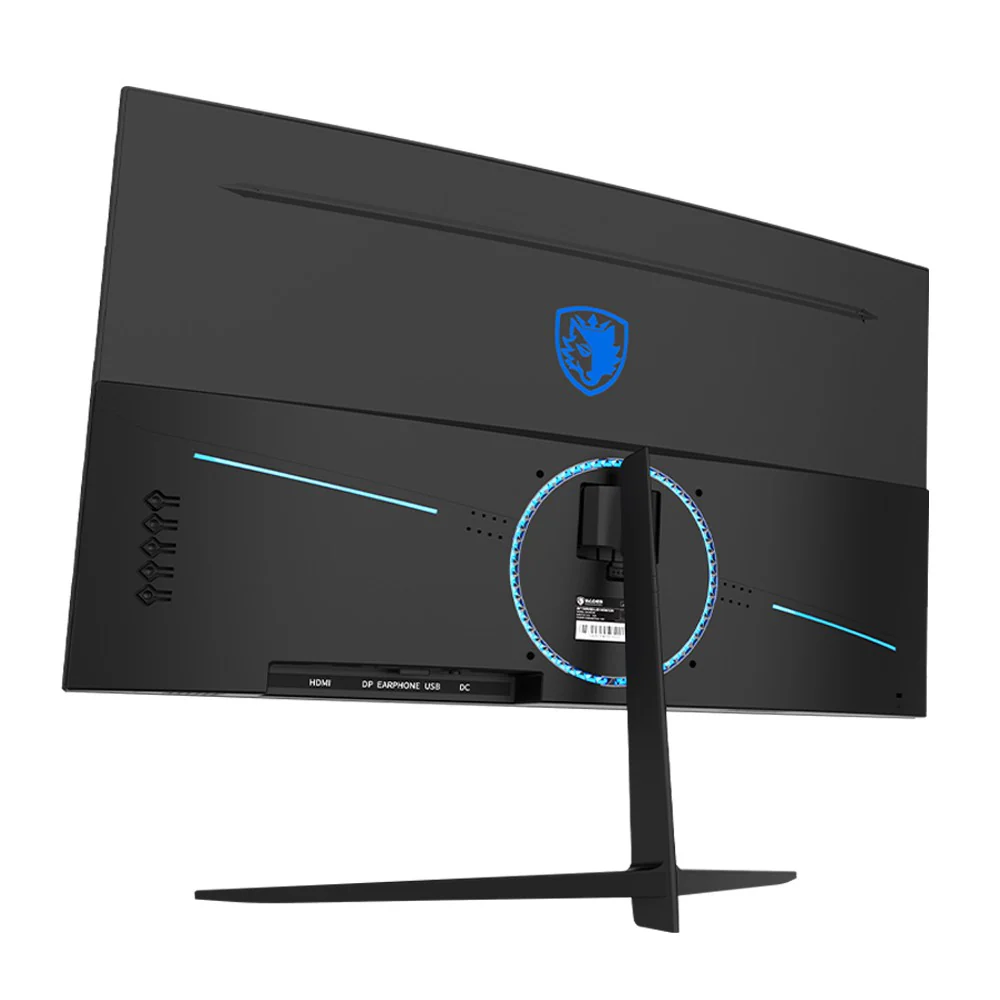 Sades NC-Pelagia SC-CJ04F24B, 24" FHD 1920x1080, 200Hz, VA, Curved Gaming Monitor - Black - Image 5