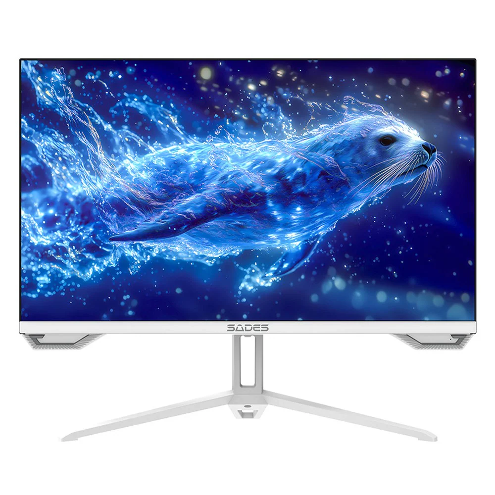 SADES SL-SEALION PRO SA-F04F24W 24" FHD 144Hz 1MS IPS FLAT GAMING MONITOR - WHITE