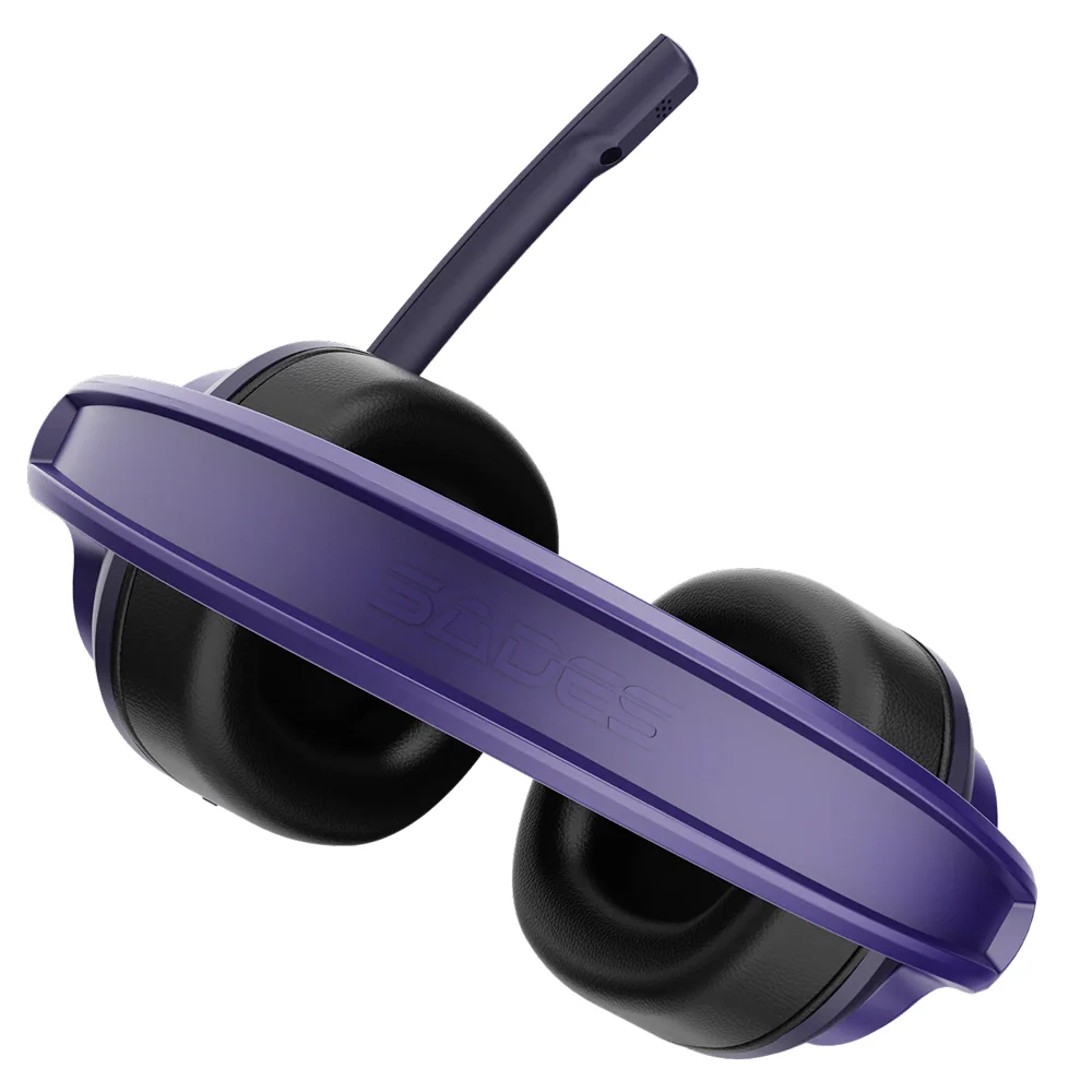 SADES UPOWER WIRED GAMING HEADSET - PURPLE - Image 3