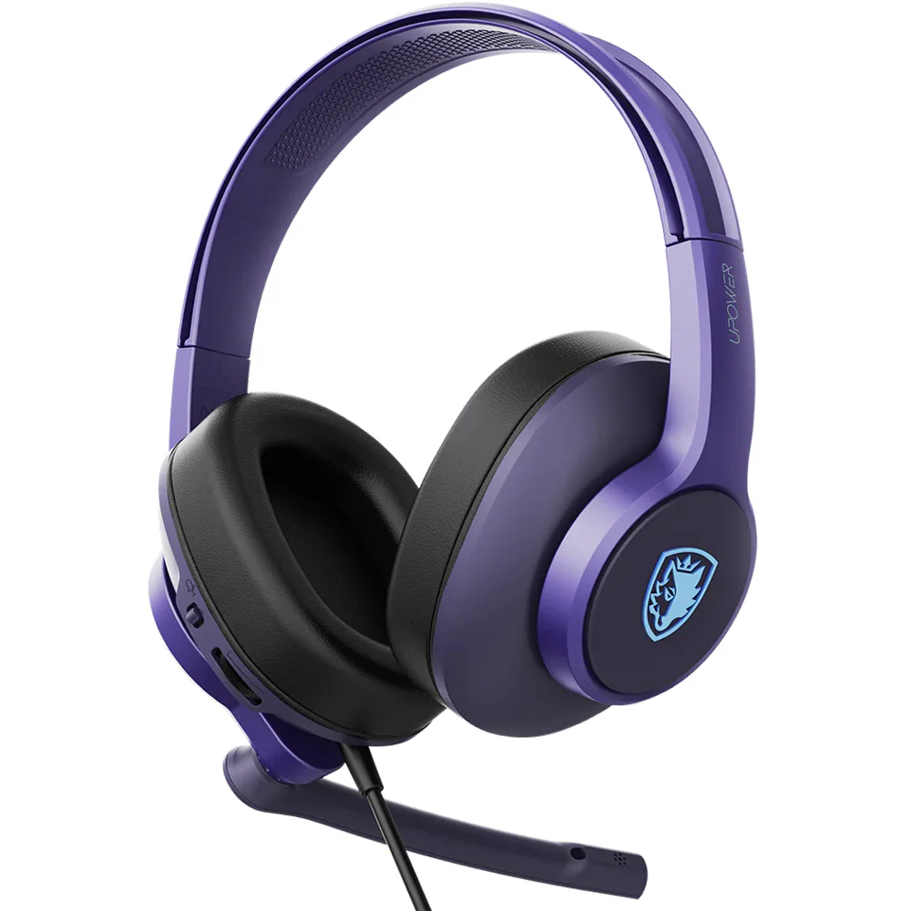 SADES UPOWER WIRED GAMING HEADSET - PURPLE - Image 4