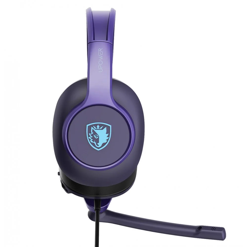 SADES UPOWER WIRED GAMING HEADSET - PURPLE - Image 5