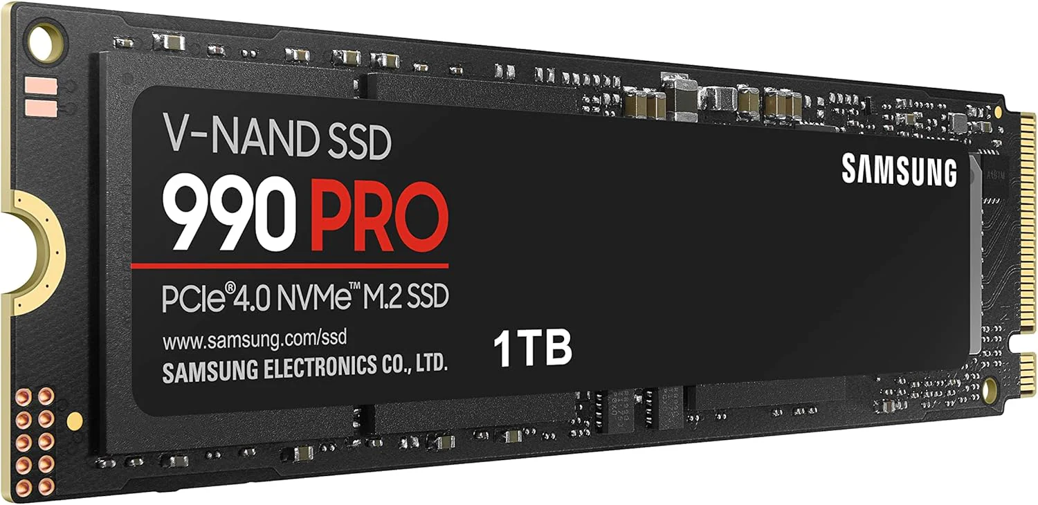 Samsung 990 PRO 1TB PCIe 4.0 NVMe M.2 (2280) Internal Solid State Drive (SSD) up to 7450 MB/s - Image 2