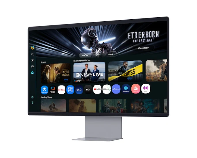 Samsung M9 (M902) Smart AI 32" OLED 4K QD-OLED 165Hz HDR10+ 4K Camera Pro Speakers (Eclipse Silver) Flat Monitor - Image 3