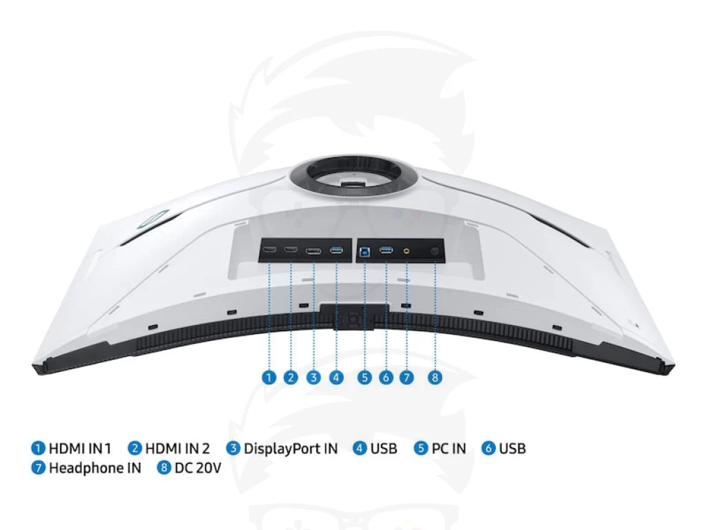 Samsung Odyssey Neo G8 32" 4K UHD Curved HDMI 2.1 , 240Hz, 1ms, G-Sync Monitor - Image 8