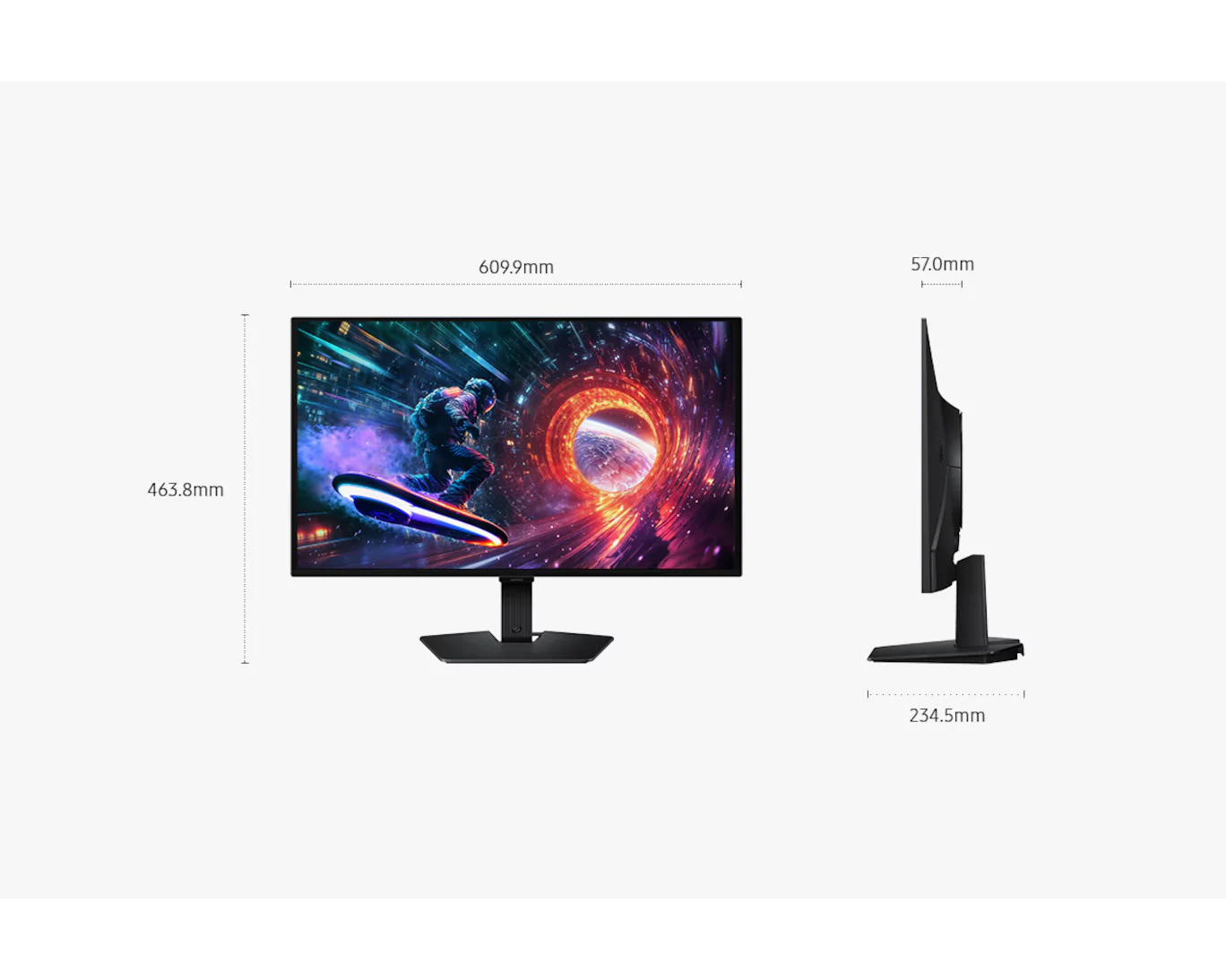 Samsung Odyssey OLED G5 (FG502) 27" Flat Monitor 2K 180Hz, 0.03ms Gaming Monitor - Image 4