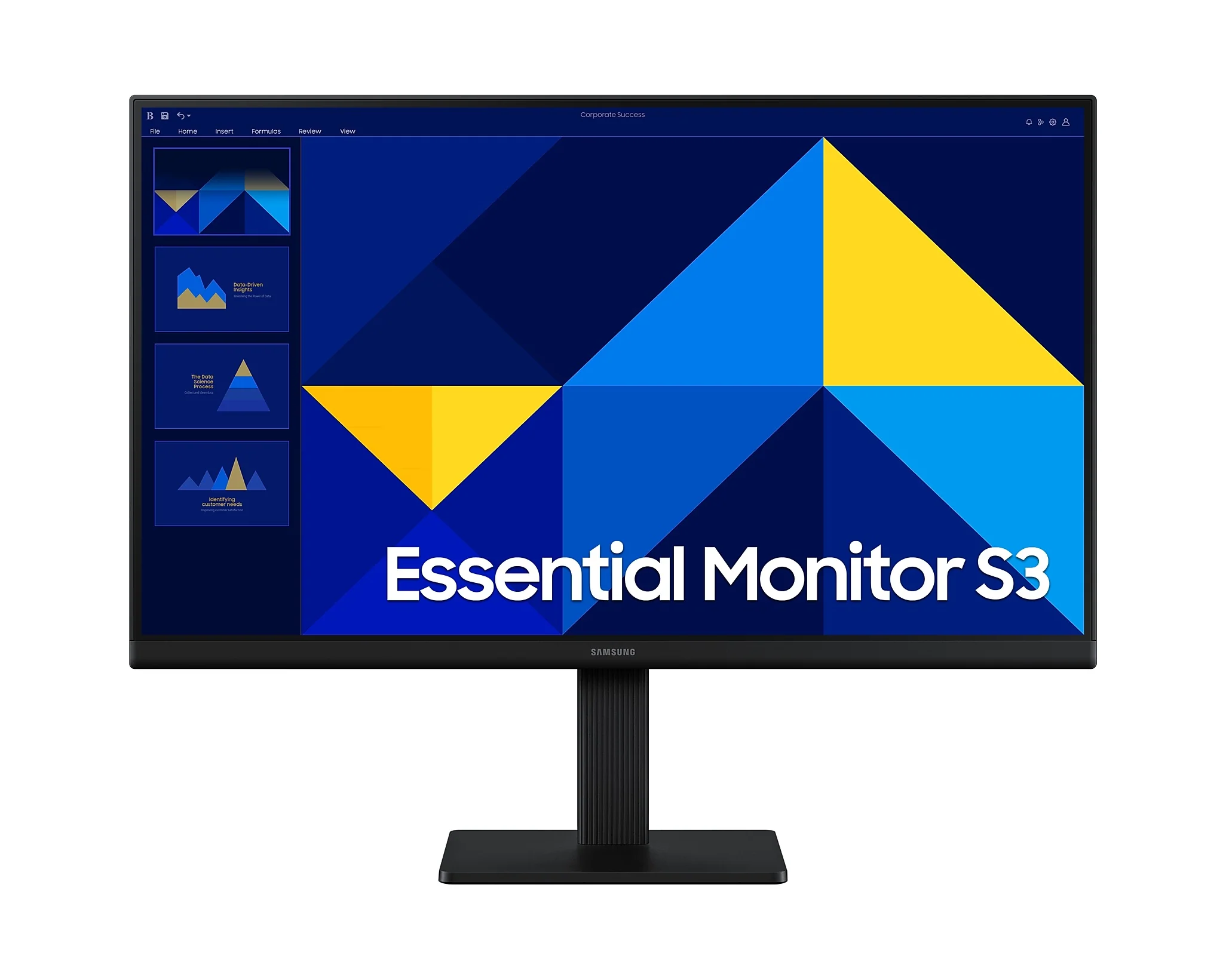 Samsung S3 Essential (D300) 22" FHD IPS 100Hz 5MS Flat Monitor