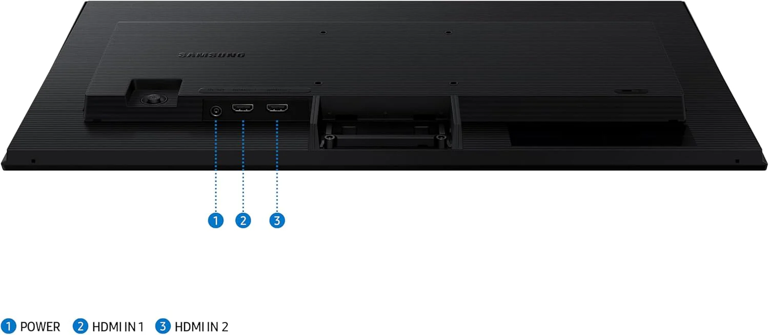 Samsung S3 Essential (F320) 24" FHD IPS 120Hz Super Slim Design Eye Saver Mode & Less Screen Flickering Flat Monitor - Image 4