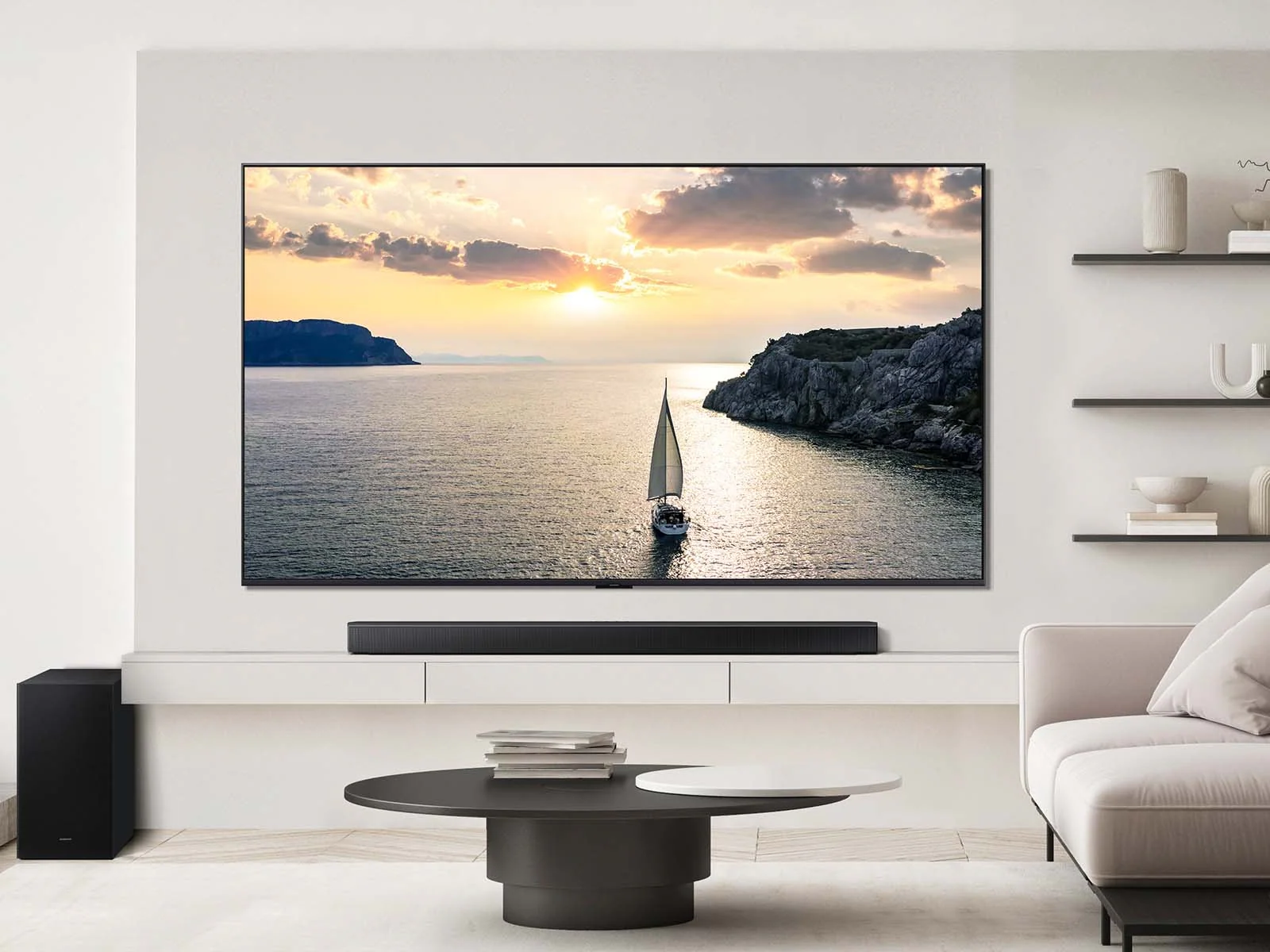 Samsung Soundbar HW-B750F 5.1Ch 400W Dolby Air Track - Black - Image 6