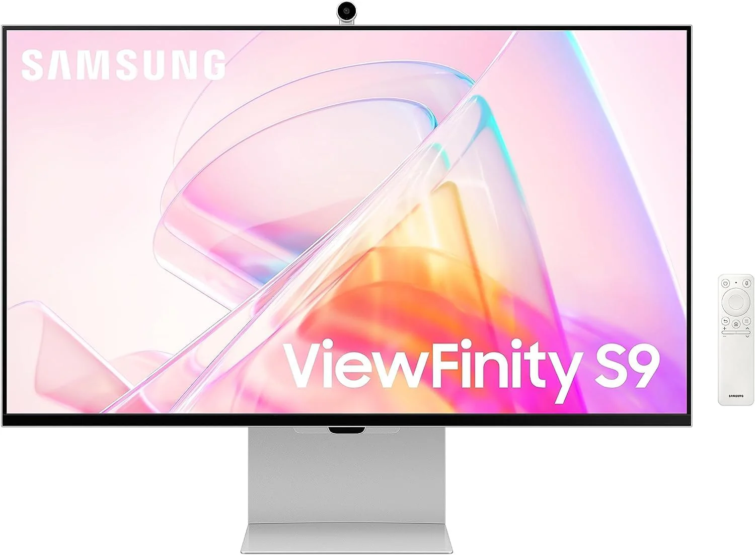 Samsung ViewFinity S9 (S90PC) Smart 27" 5K Flat For Win & Mac, IPS MONITOR (Light Gray)