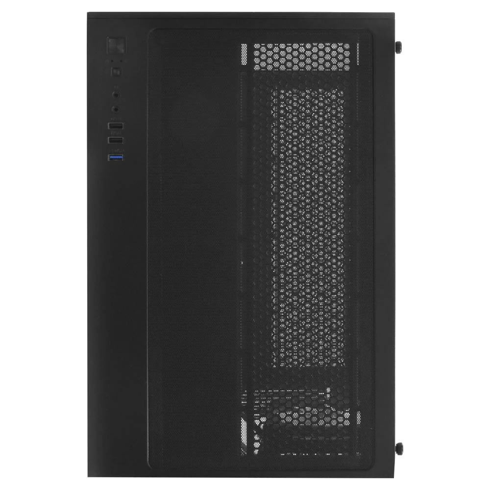 Sate K896 Tempered Glass Panel Full View Desktop ATX / 4 FAN / BLACK GAMING CASE - Image 3