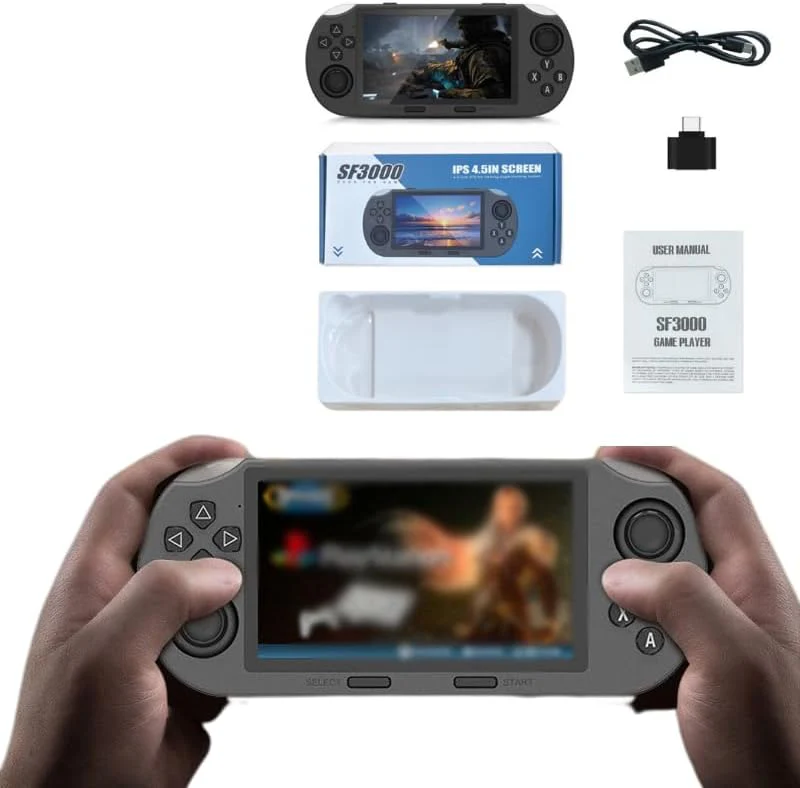 SF3000 IPS 4.5in Screen Handheld Console