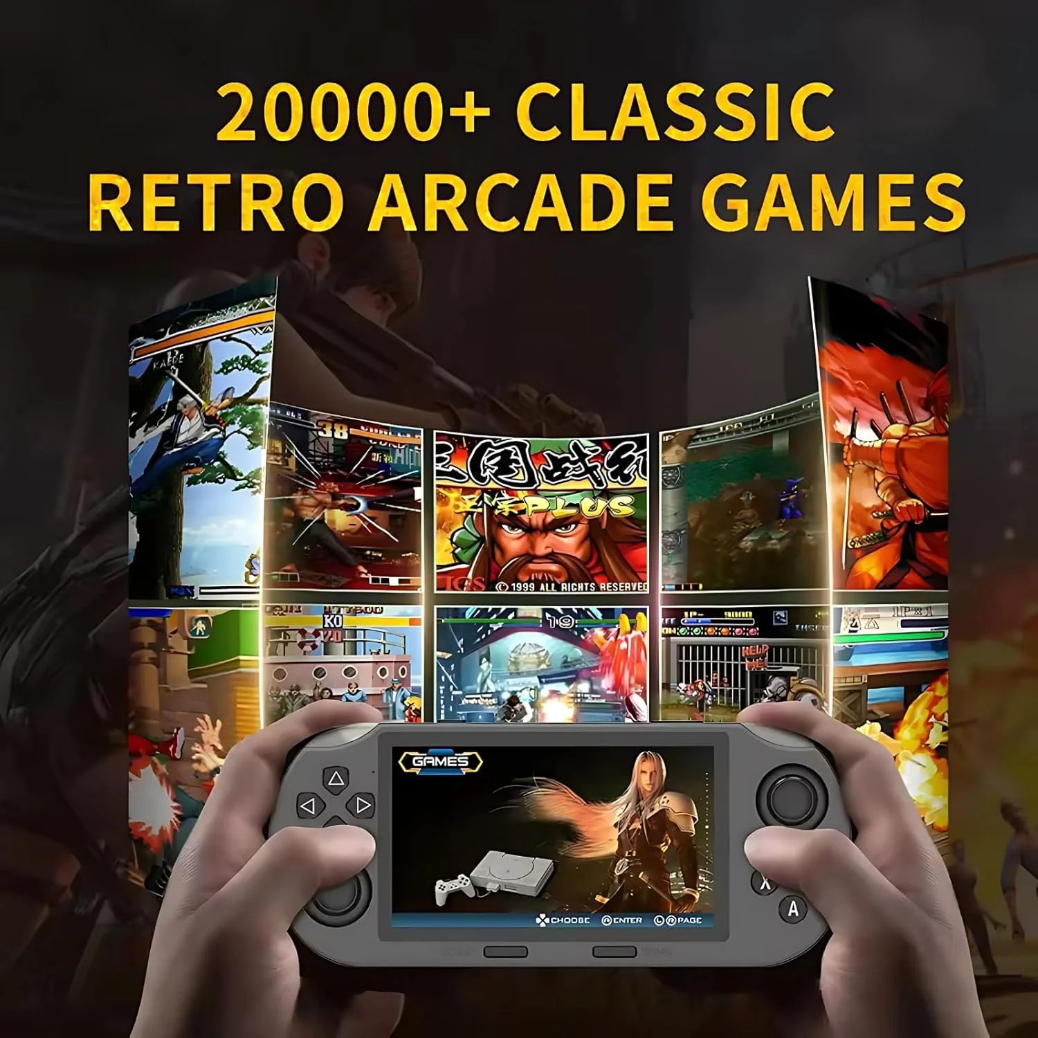 SF3000 IPS 4.5in Screen Handheld Console - Image 5